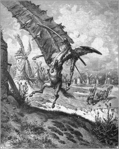 Don Quixote by  Gustave Doré