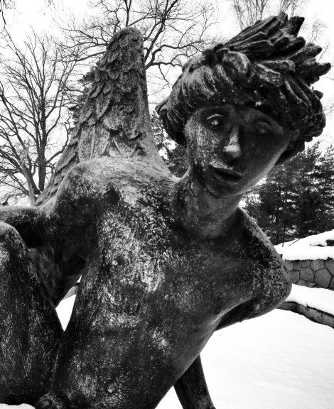 statue by Carl Milles