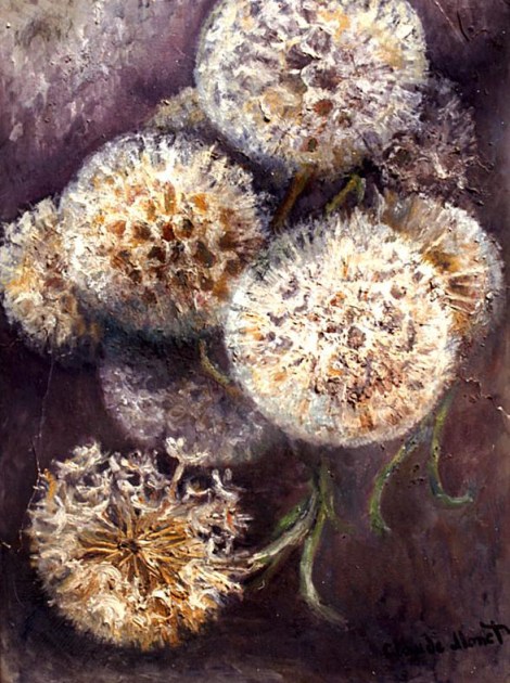 Claude Monet Dandelions