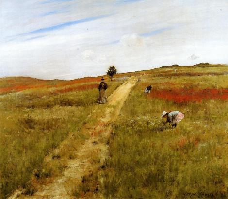 Shinnecock Hills (aka Shinnecock Hills Autumn) by William Merritt Chase