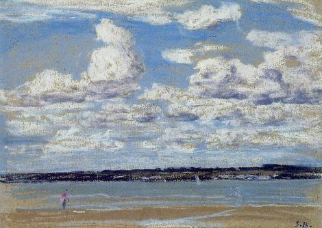 An Estuary in Brittany by Eugene Boudin