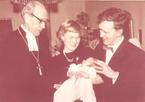 I was baptised  at my grandmother's home by my father's uncle