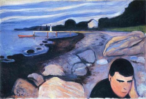 Melancholy by Edward Munch 