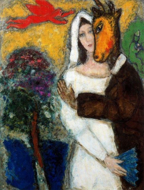 Midsummer night's dream by Marc Chagall