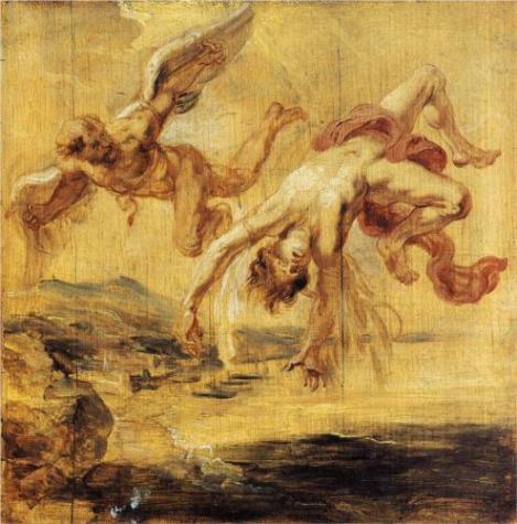 The Fall of Icarus by Peter Paul Rubens