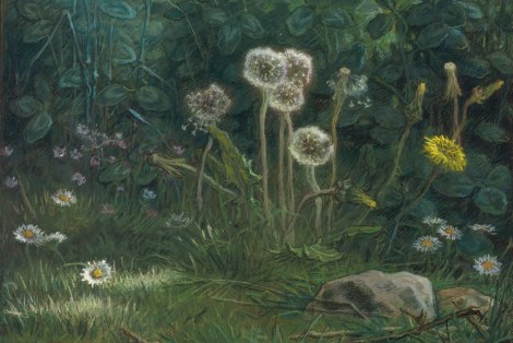 Dandelions by Jean-Francois Millet