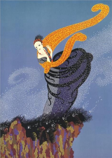 Summer Breeze by Erte 