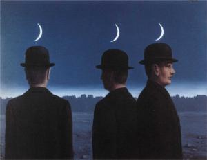Le chef d'oeuvre ou les mystères de l'horizon by Renee Magritte