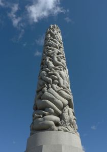 Monoliten form the Vigeland-park in Oslo