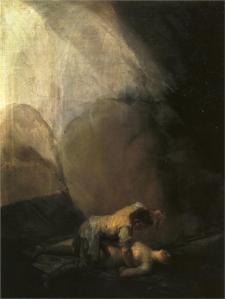  Brigand Murdering a Woman by Francisco Goya