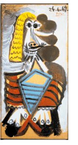 Seated Man by Picasso