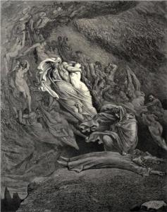 The Inferno, Canto 5, by Gustave Doré