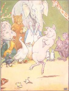 Animal party - from Wikimedia Commons