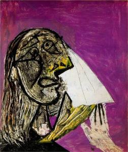 Crying woman by Pablo Picasso
