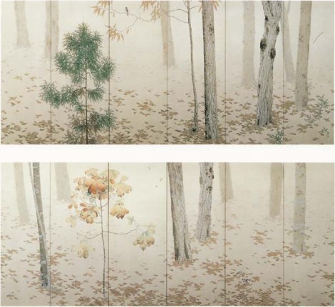 Fallen Leaves (Ochiba) by Hishida Shunso