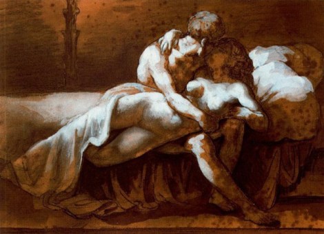 This kiss by Theodore Gericault