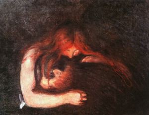 Vampire by Edvard Munch