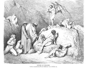 Sower of Discord by Gustave Dore