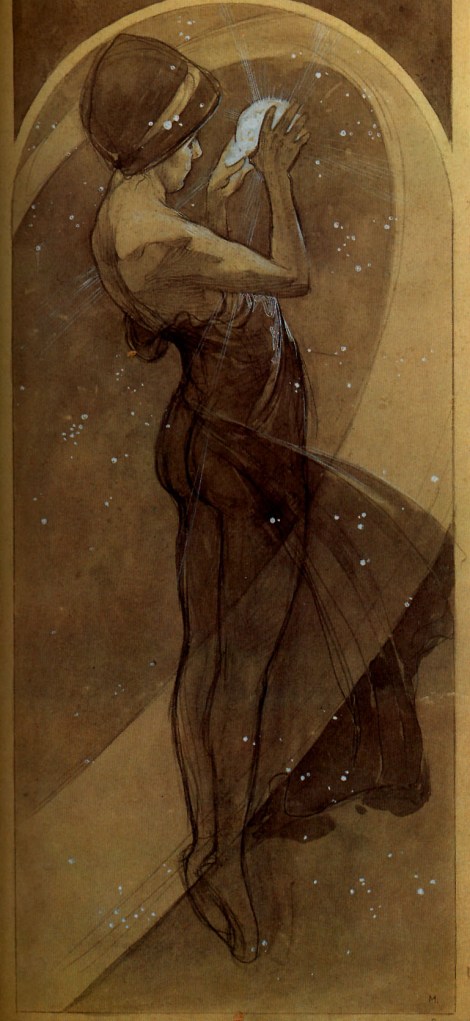 North Star by Alphonse Mucha