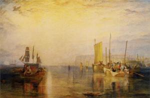  Sunrise, Whiting Fishing at Margate by William Turner