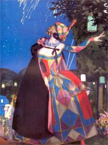  Columbine's little tongue by Konstantin Somov