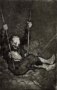 Old Swinging by Fransico Goya