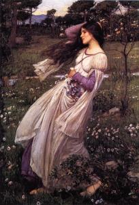 Windflowers by John William Waterhouse