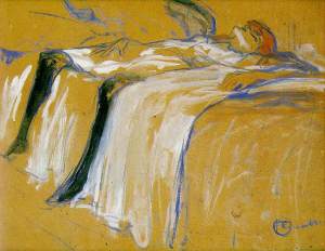 Alone by Toulouse Lautrec