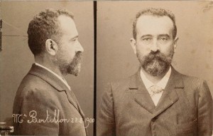 Mugshot of Alphonse Bertillon