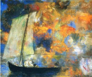 Odilon Redon - Flower Clouds
