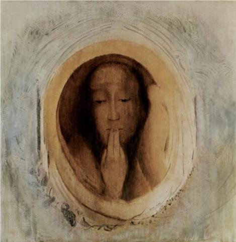 Silence by Odilon Redon