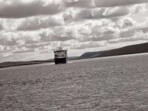 Yell Sound, Shetland, 2014, by R.A.D. Stainforth