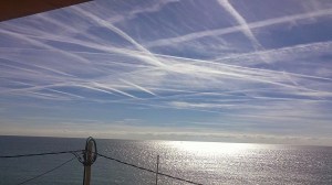 Credits: Chemtrails (or contrails)