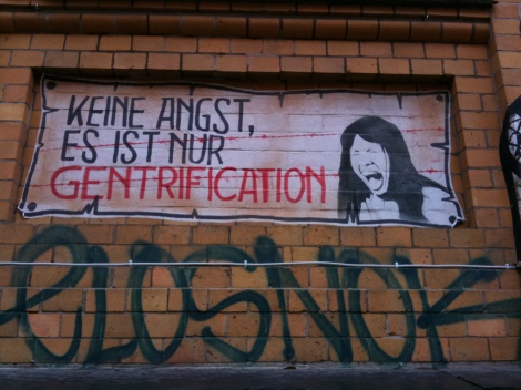 keine Angst, es ist nur Gentrification by Sebastian Thiele with Creative Commons License