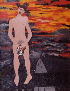 Shy Cowboy by Derek Boshier