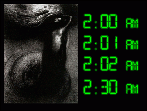 Death: My irony surpasses all others! by Odilon Redon