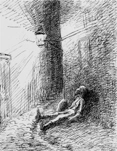 Poor John by Camille Pissarro
