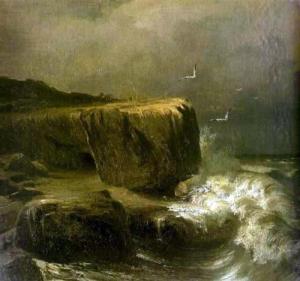 Tide near the Shore of the Crimea by Fyodor Vasilyev