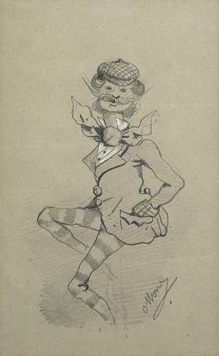 Anglais a la moustache by Claude Monet