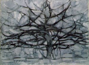 The Gray tree by Piet Mondrian
