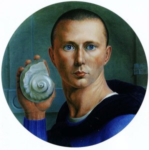 George Tooker, selfportrait
