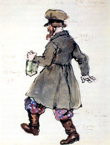 The third drunkard by Alexandre Benois