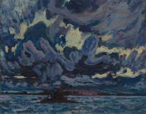 Wind clouds by  J. E. H. MacDonald