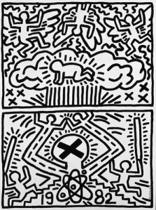 Anti Nuclear Rally by Keith Harring