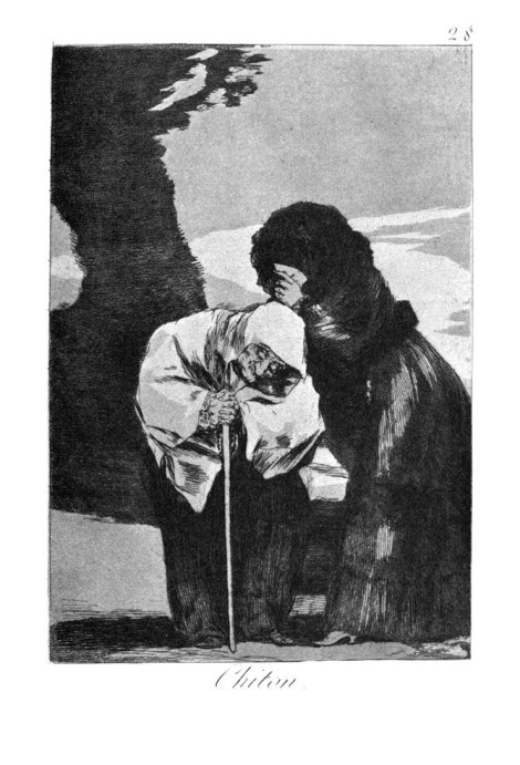Hush by Francisco Goya