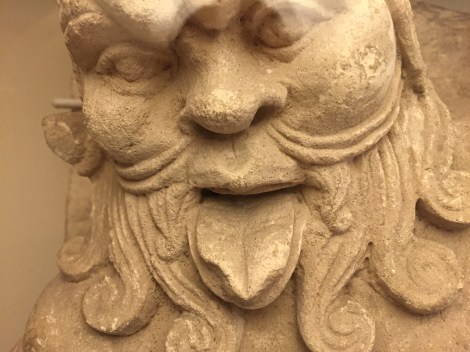 Bes the ancient Egyptian dwarf god.