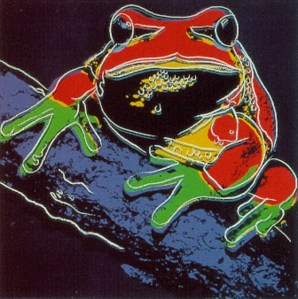 Pine Barren Tree Frog II.294 (From Endangered Species Suite) by Andy Warhol