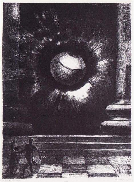 Vision  by Odilon Redon