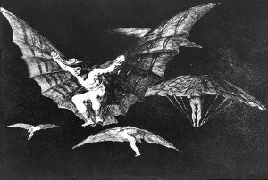 A way of flying by Francisco Goya