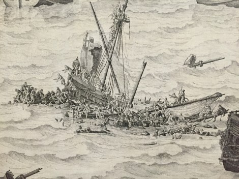 Detail of painting at Rijksmuseum Amsterdam